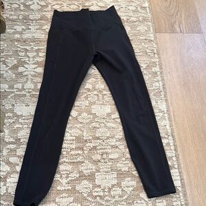 Black High-Waisted Leggings